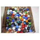 Collection Of Marbles, A Few Glow