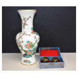 Vtg. California Originals Vase & Chinese