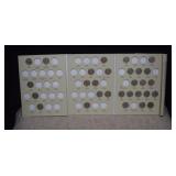 Partial Buffalo Nickel Album w/ 29 Coins