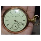 Illinois Watch Co. Pocket Watch  15 Jewels NOTE**