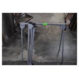 Pair of Stanley Metal Sawhorse Stands