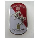 11th Armored Calvalry 'Blackhorse' Challenge Coi