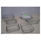 Anchor, Pyrex & Corning Dishes