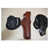 Three Gun Holsters,See Photos For Details