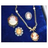 Assortment Of Cameo Jewelry