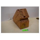 J. A. Henckle Knife Block