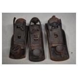 Three Vintage Block Planes
