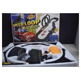 Vtg.1980's Speed Loop Racing Set,Works & Complete