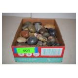 Box Of Rocks -Some Can Be Polished/Tumbled-