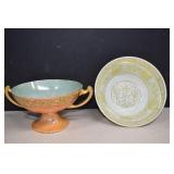 Vtg. Andrea By Sadek Porcelain Bowl & Art Deco