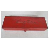 Snap-On Socket Set in Metal Box - READ NOTE