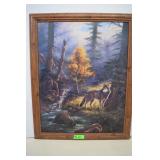 Framed Wolf Print Reichardt