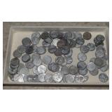 (100) Steel Wheat Pennies