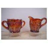 Beautiful Vintage Indiana Glass 'Sunset Red'