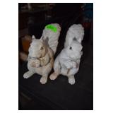 Yard Squirrels Resin