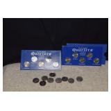 (17) Quarters 1969D to 2000 D&P