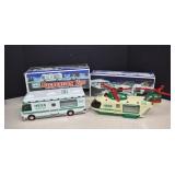 Hess Recreation Van & Helicopter,Both Missing