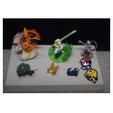 Six Pokemon Firgures & Two Pixel Pins  SEE LIST**