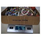 5 Lbs 4.6 Oz Of Costume Jewelry -Some For Crafting