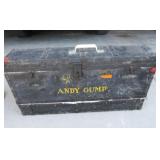 Vintage Andy Gump Saw Box w/Saws Inside