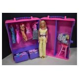Barbie,Case and Lots Of Fashion & Accessories