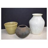 Three Signed 'Ken Orr' Pottery Pieces
