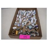 Lot of Collectible Thimbles