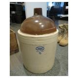 Vtg. Love Field Potteries 5 Gallon Crock Jug