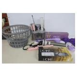 Basket of Mostly New Beauty Tools - NOTE