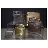 Four Vintage Japanese Lighters -One Is Royal Star