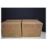 Two New Cases Of Clear Powder Free Gloves Size M