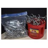 Lot Of Peg Board Hooks, Assorted Sizes