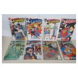 Eight SuperBoy Comic Books