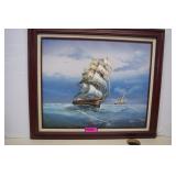 Original Oil Nautical Wall Art