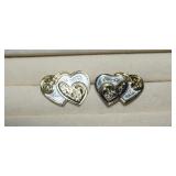 Montana Silversmith Double Heart Earrings