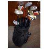 Golf Drivers and Bag