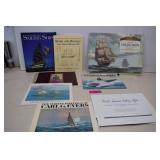 Vintage Nautical Books & Prints