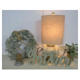 Small Table Lamp and Other Cute Home Decor