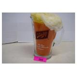 Vintage Schlitz Beer Pitcher w/Overflowing Foam