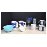 Vtg. Items- Rooster Creamer,1962 World Fair Glass,