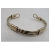 Sterling Cuff Stars Bracelet - 22.84gr