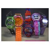 Five Kids Watches -Some Need New Batteries-