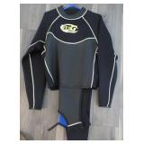 Adult Jet G Gladiator Full Body Wet Suit w/Detacha