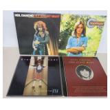 Four 1970's Albums - Vinyl May Have Scratches