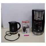 Coffee Maker,Bean Grinder & Hot Water Heater