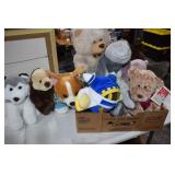 Large Assortment Of Plush Animals