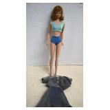 1963 Mattel Midge Doll In Original Clothes & Extra