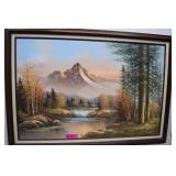 Original Framed Oil Wall Art 41x29