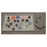 Magnetic Snap Bracelet w/23 Interchangeable Snaps