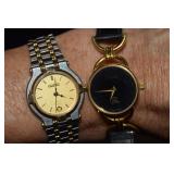 Two Watches Marked Gucci-Quartz-Not Working